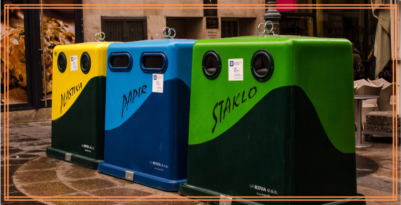 COME FARE LA RACCOLTA DIFFERENZIATA IN CASA