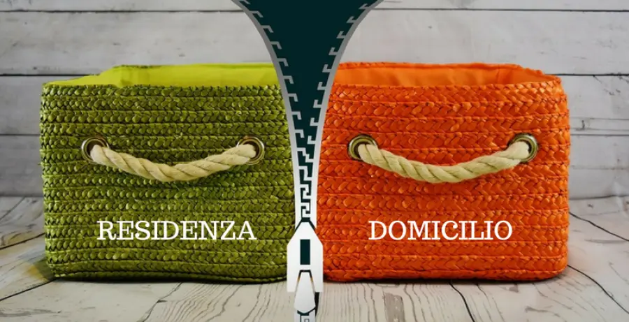 CHE DIFFERENZA C'E' FRA RESIDENZA E DOMICILIO?
