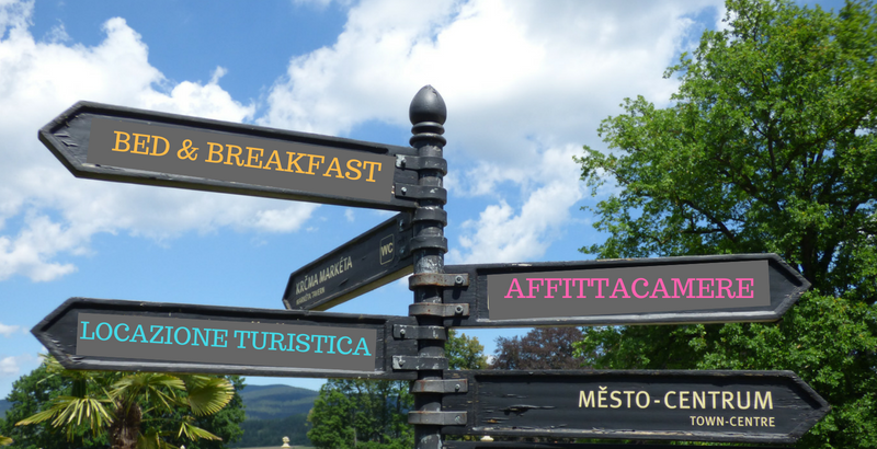 DIFFERENZE FRA LOCAZIONE TURISTICA, B&B ED AFFITTACAMERE