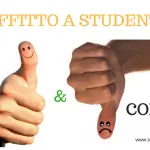 AFFITTO AGLI STUDENTI: PRO E CONTRO