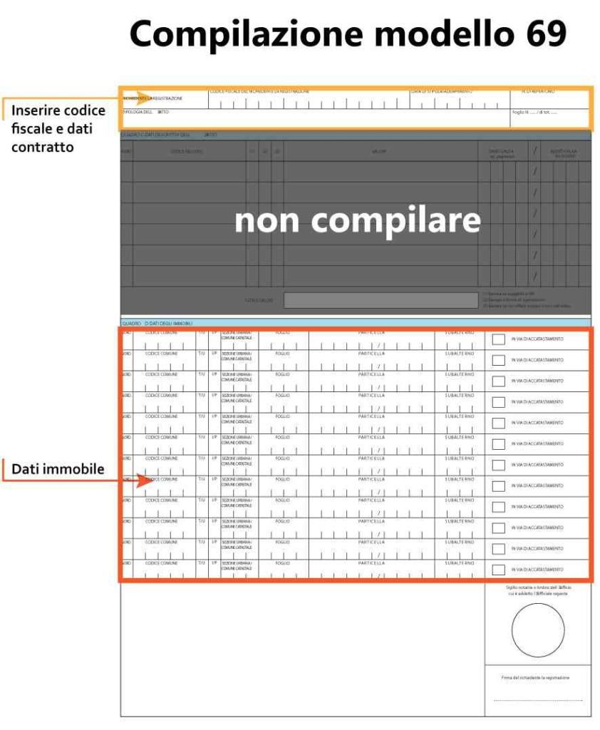 Compilazione Modulo 69 pagina 2