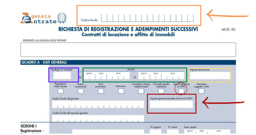 istruzioni